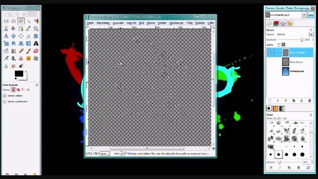 #1 Umriss-Effekt - Gimp Tutorial