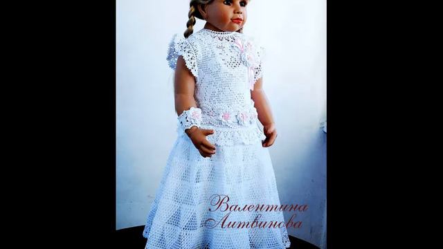 Ажур крючком 4 от Валентины Литвиновой.