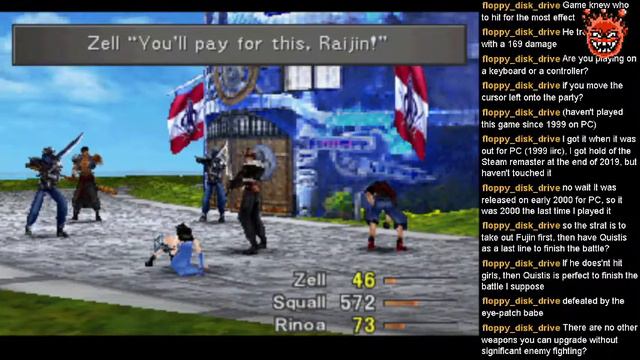 Final Fantasy VIII (PSx) | No Junction GF challenge | #5 Invincible Moon with RNGesus