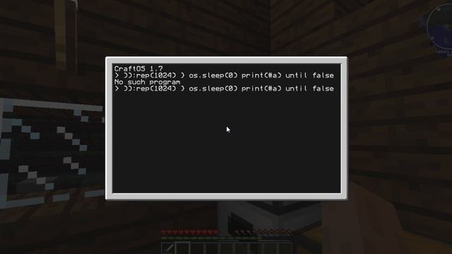 Убиваем игровой сервер minecraft при помощи CompurerCraft
