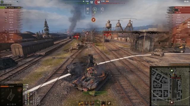 Объект 279 ранний устроил тотальный нагиб World of tanks