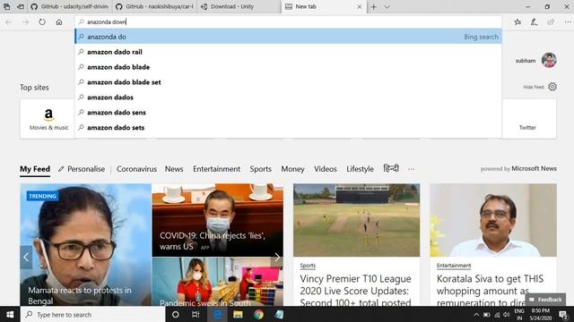How to run Simulate Self Driving car by Udacity