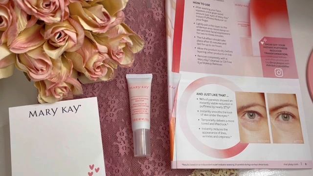 New Mary Kay Product 2022 | Instant Puffiness Reducer