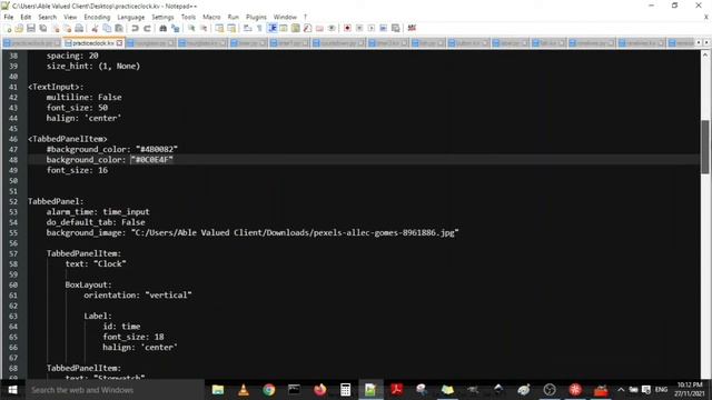 Simple Clock App Bonus Tutorial: How to create a simple gradient background for the Simple Clock Ap