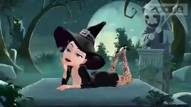 прикол про ооооооочень ленивую ведьму