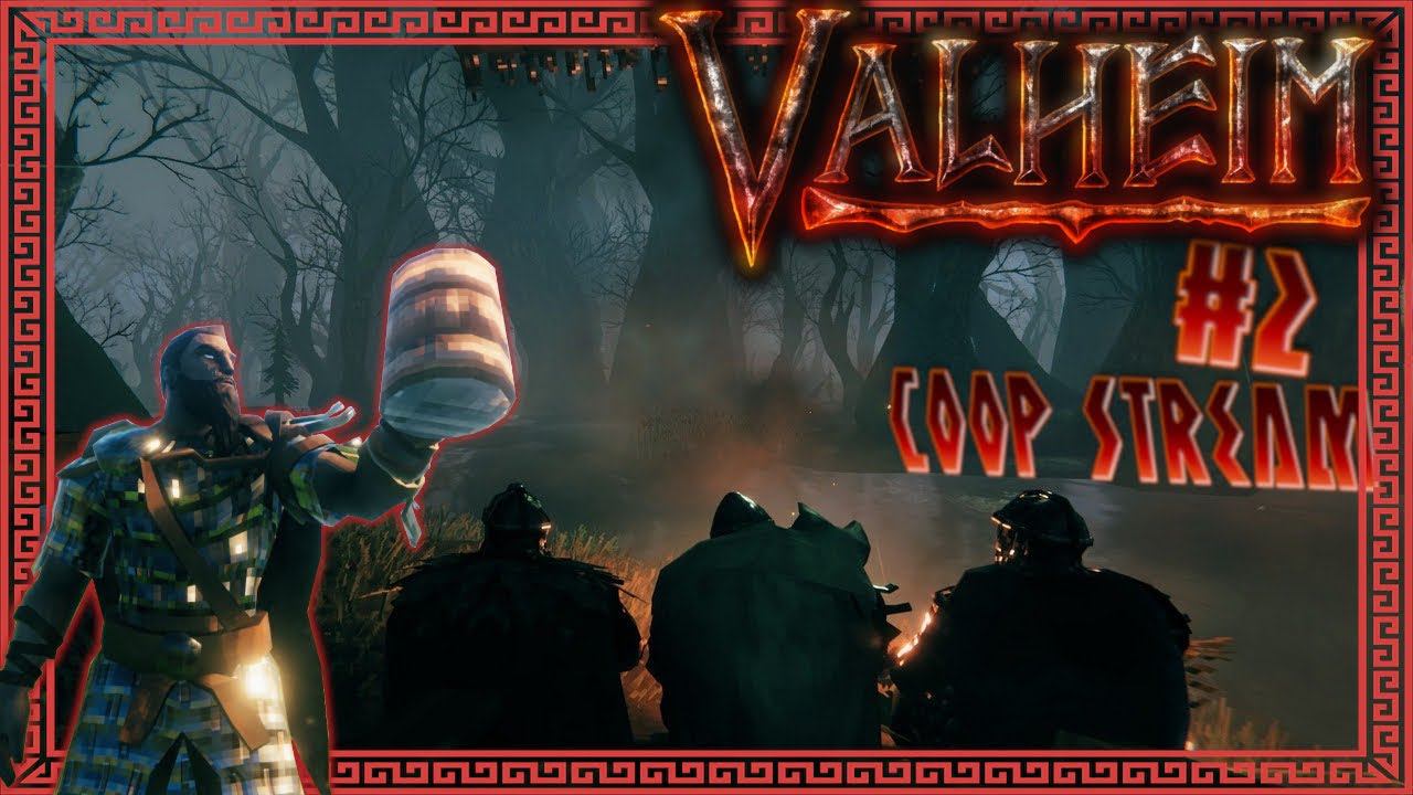 VALHEIM: В Черном, Черном лесу! [КООП СТРИМ #2] Бролисы скелетов косили... Без фарма [MERDOCK]