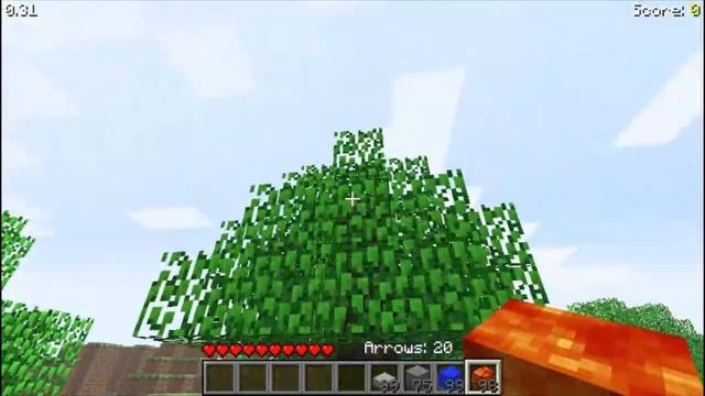 Minecraft Indev 0.31 (in-20091223-2) Survival Gameplay
