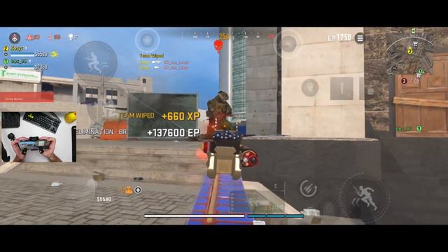 І це ви називаєте снайпер супорт? P-90, WARZONE MOBILE #warzonemobile