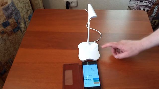 Настольная лампа из Китая. Rechargeable LED Light Table Desk Lamp