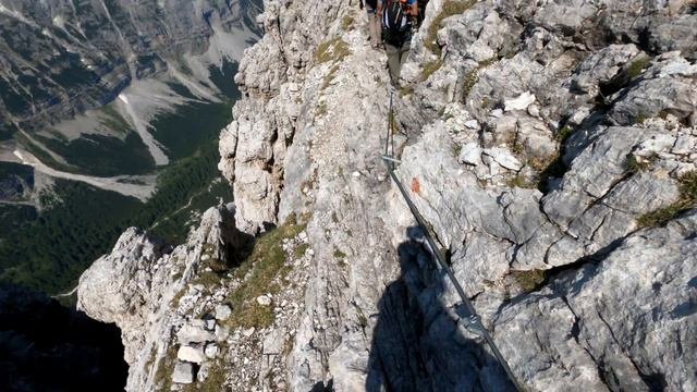 Sentiero attrezzato Sosat o Ferrata Sosat dall Alimonta al Tuckeet