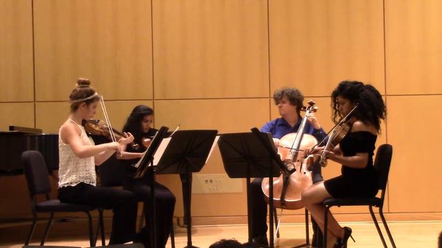 When the lights went out during Philip Glass Quartet No. 2