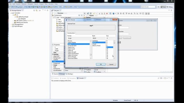 Java #E3: Creating a GUI with Eclipse