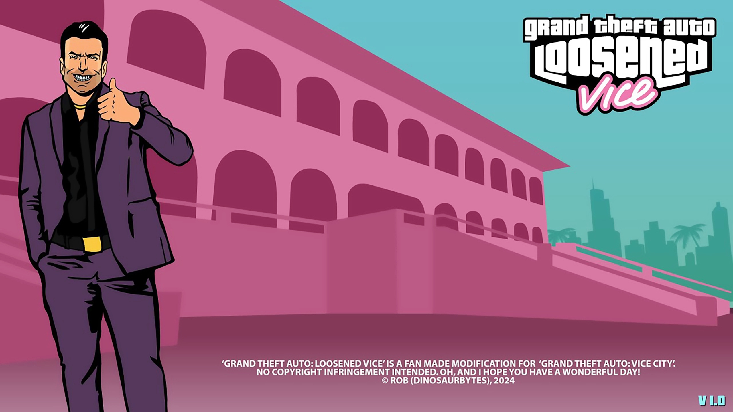 Grand Theft Auto: Loosened Vice - День Дурака D (Полное Прохождение)