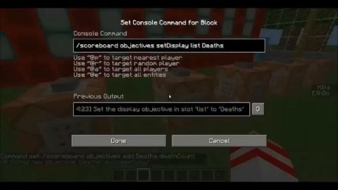 How to create a Scoreboard in Minecraft