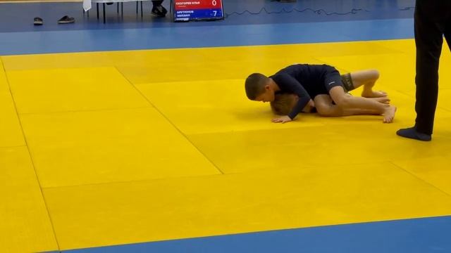 Fight BJJ NoGi/1-2 Finals/Rock&Rolling19/Скогорев Илья (R) vs Арутюнов Михаил/2015-2016/до 30 кг.