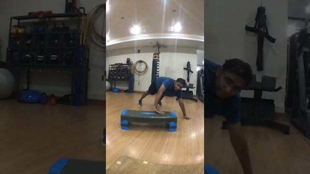 Exercise stepper cardio steps full body workout