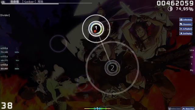 osu! Vickeblanka - Black Catcher (Black Divider)