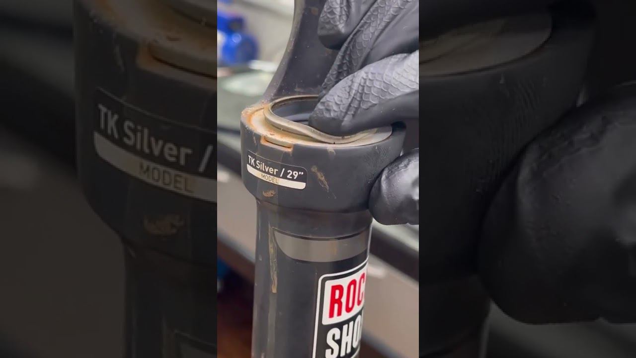 Yabegu.ru - мастерская думает о вас. Чаще проверяйте пыльники вилок, особенно после зимы.