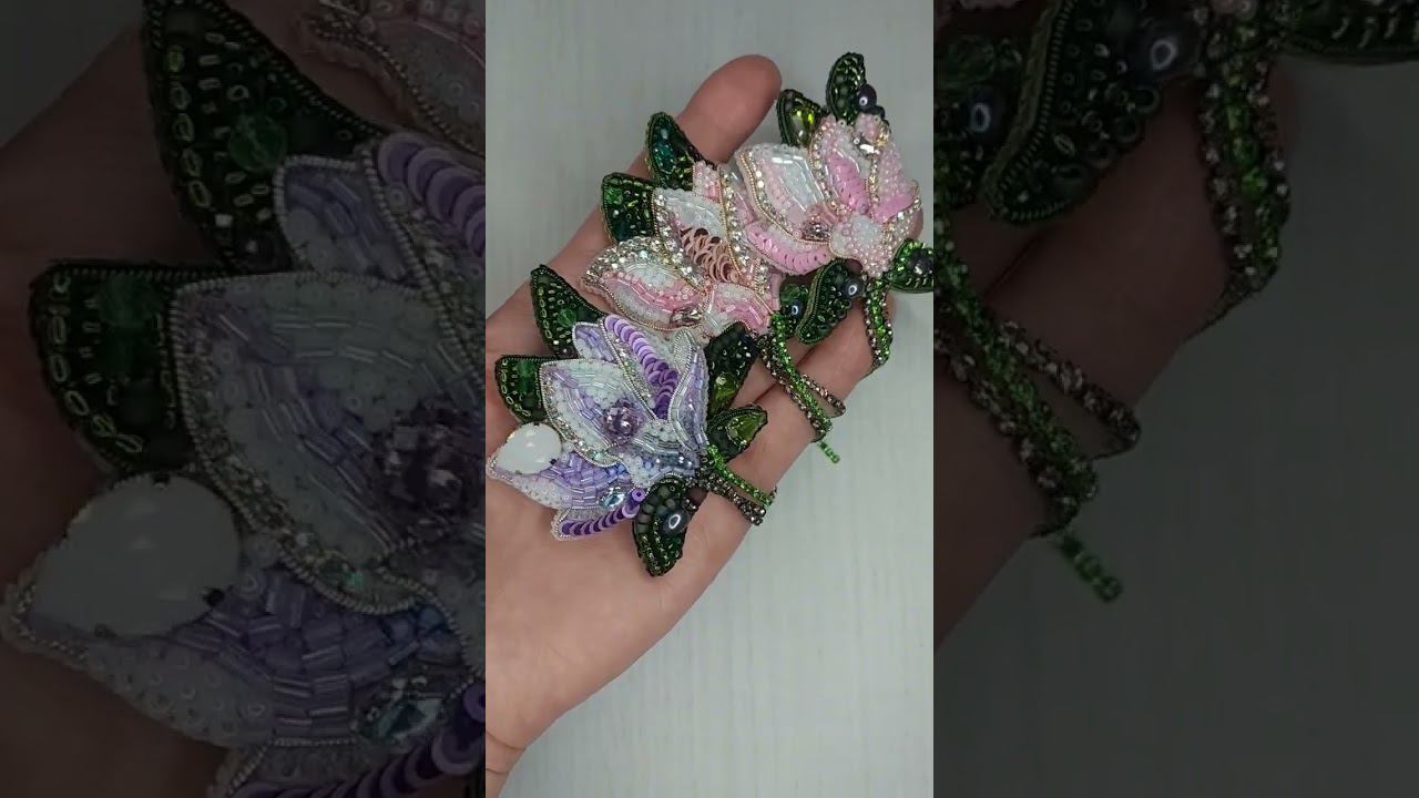 #брошьизбисера #brooch #diy #tutorialyoutube #youtubeshorts #brooches #брошь