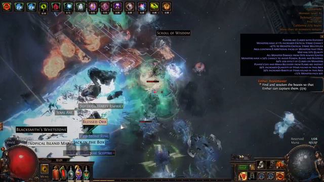 Path of Exile 3.10 Delirium League Volatile Dead Necromancer Spellslinger