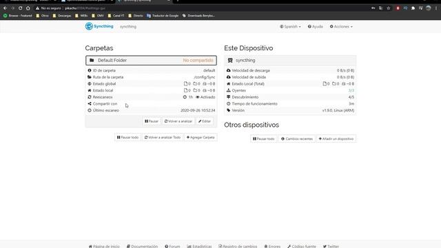 ? SYNCTHING en DOCKER Sincronización de archivos y Backup - OMV