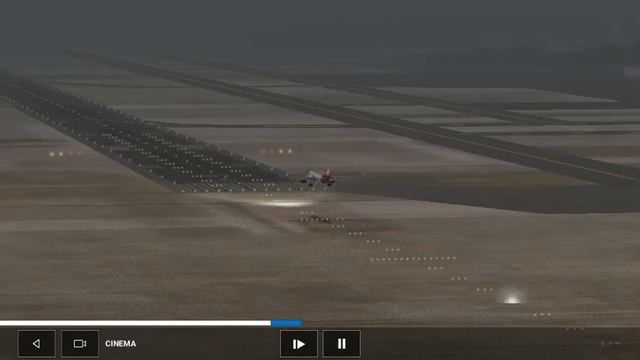 real flight simulator Batik air landing in Singapore Changi airport