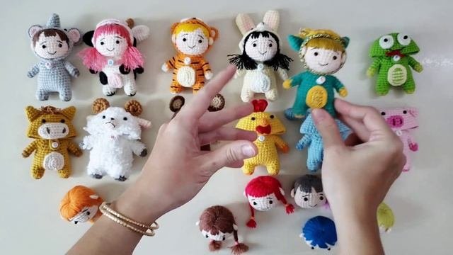Crochet 12 Animals Zodiac | Amigurumi Tutorial | SpringDay DIY