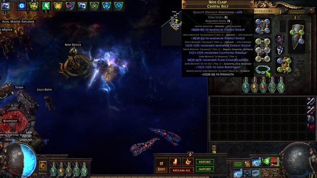 [3.19] Path of Exile Assassin Low Life Cyclone CoC Ice Nova -  [Build Guide]
