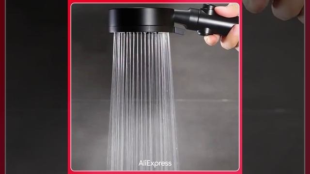 лейка для душа Экономия воды Черный 5 режима