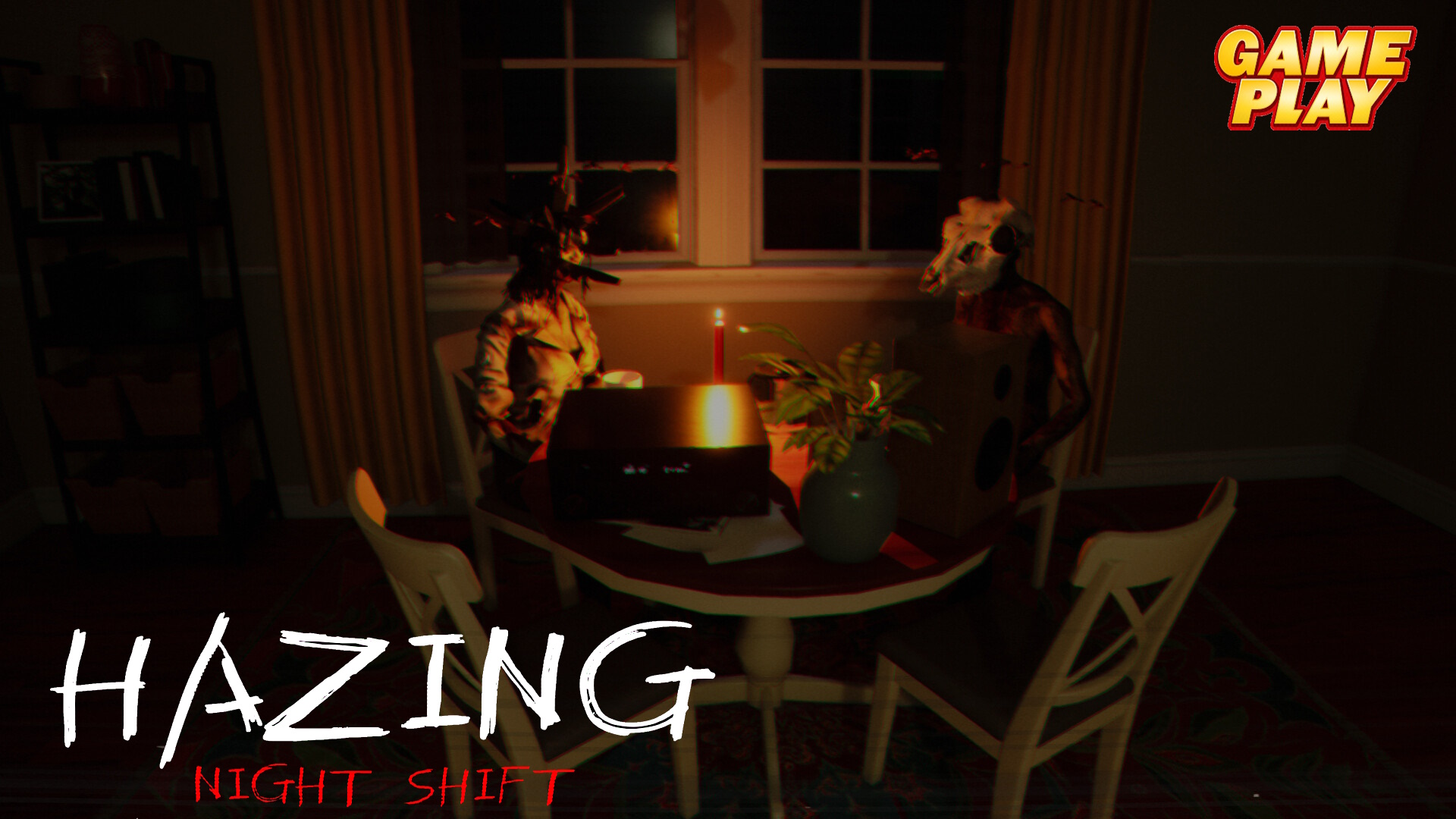 Hazing - Night Shift ✅Скучный Тёмный Ужастик VHS стиля✅ PC Steam игра 2024