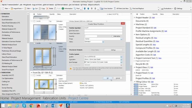 Orgadata Logikal Training-Sliding Doors and Windows