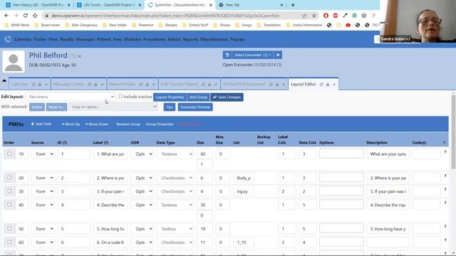 Customizing OpenEMR For Your Practice Using Layout Based Forms