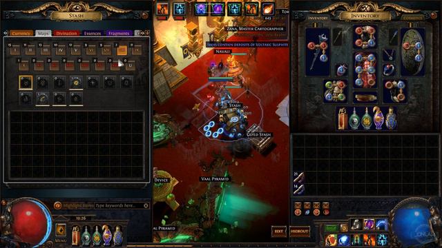 Path of Exile Delve League - Arc Elementalist Let's Play Part 19 - Maps