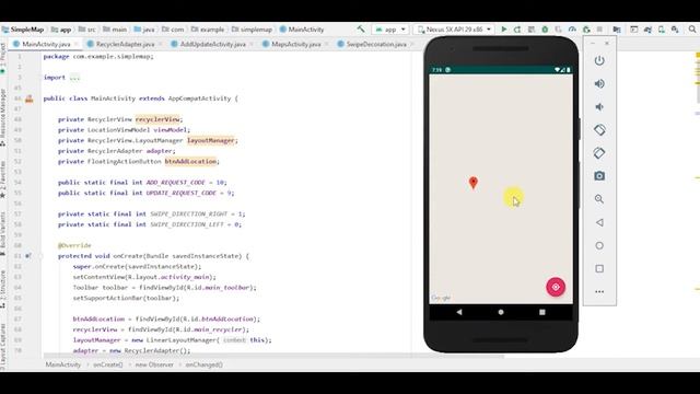 How To Use Maps With Room Database In Android | MVVM + MapActivity  | Android