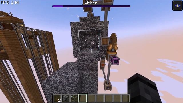 Nether Star Farm (Creative mode only) - Minecraft Create mod