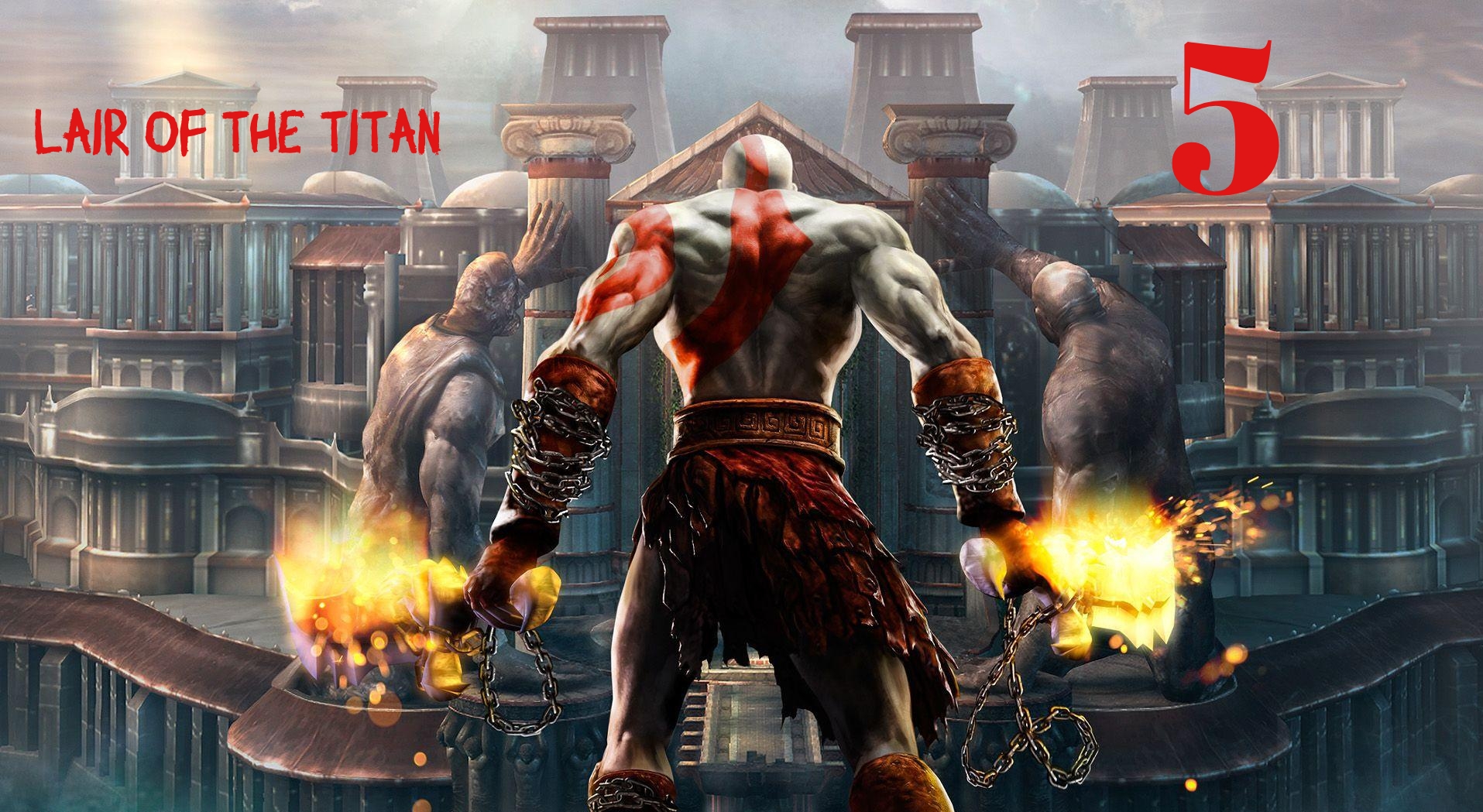 God of War ll HD Логово Титана
