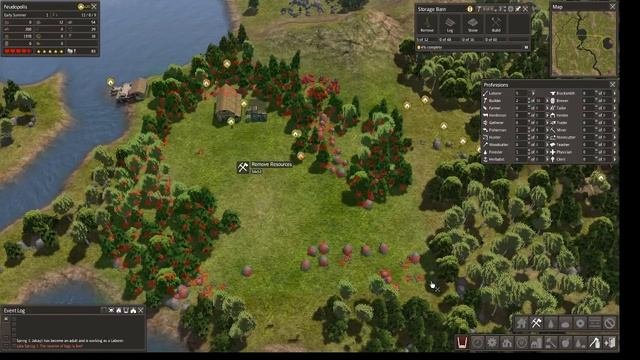 Banished Plays May Forest node start.