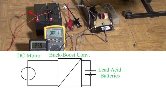 Bicycle Generator:  Electricity from an Excercise Bike +  Buck Boost Converter + UPS