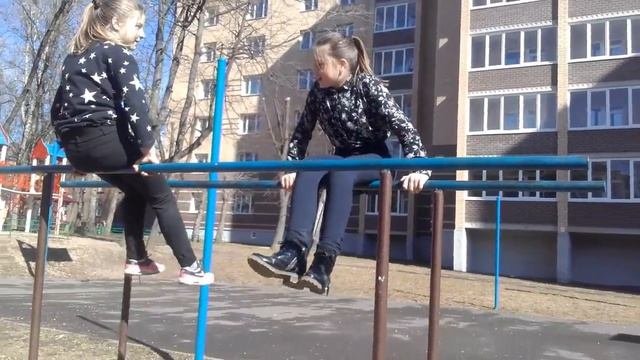 #На_улице #тепло #турник
