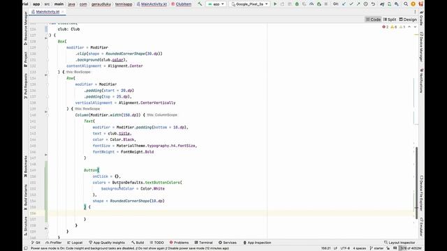 Tennis App UI - Android Jetpack Compose Tutorial