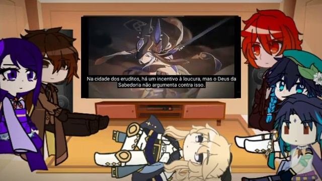 Genshin Impact react: Teaser teyvatGc????