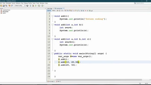 variable arguments (var-args) method in java Urdu/Hindi