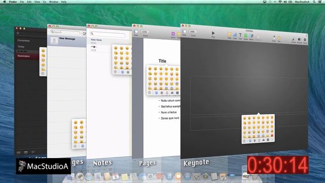 How To Use Emoji On Mac OS X Mavericks - QT#4