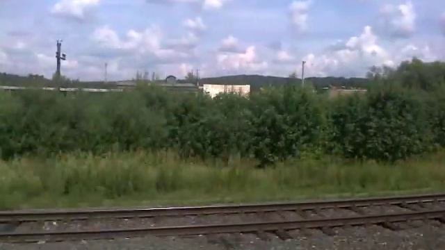 RZD ст. Чаадаевка перегон Пенза - Кузнецк часть 25