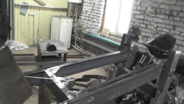 завершающие работы до покраски мини погрузчики 8,9,10