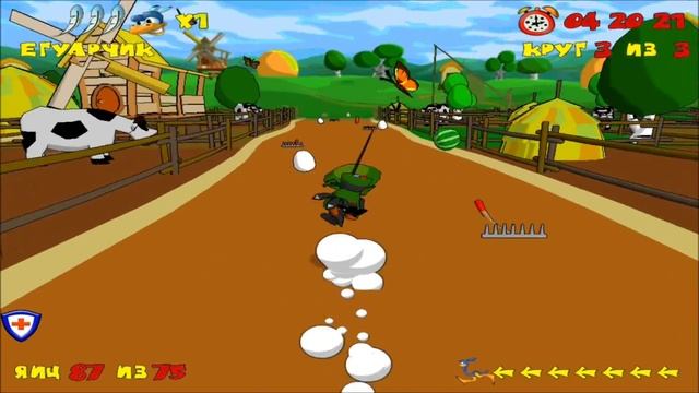 Need Foor Speed Ostriches. Страусиные бега (чёткий прикол 90-ых #1