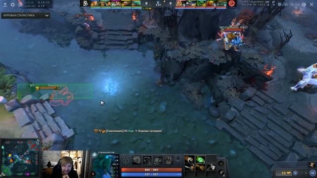 NS: ОБЗОР ИГРЫ B8 ПРОТИВ NoTechies! DENDI ПРОТИВ SOLO!