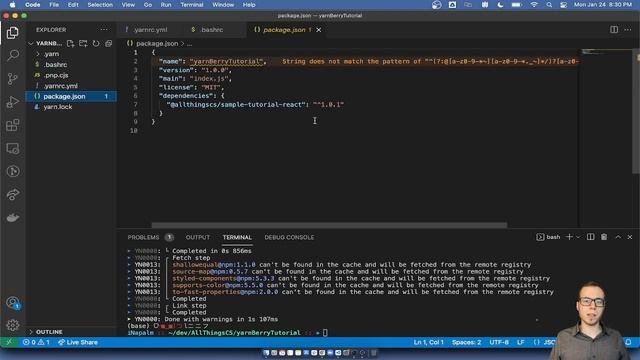 How to use Yarnpkg/builder & yarnrc.yml for gitlab packages