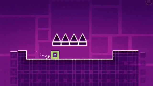 Geometry dawn- прохрждение первого уровня