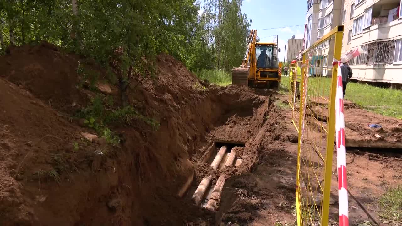 В Костроме наращивают темпы капитального ремонта теплотрасс